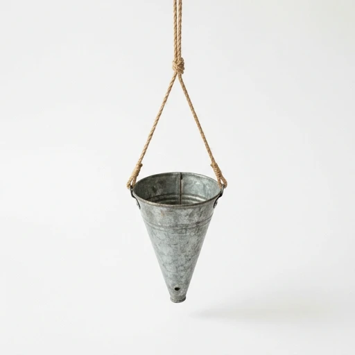 1DI-4354 – Cone Hanging Planter with Watering-Can Set