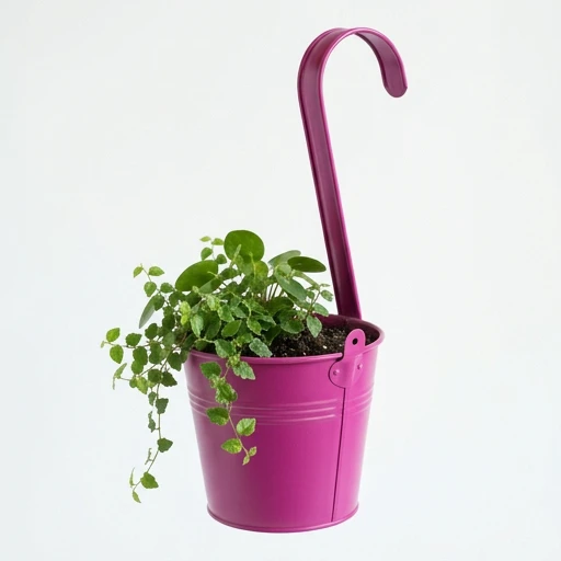 1DI-4390 – Magenta Hook Hanging Bucket